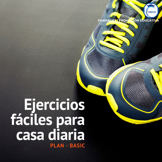 Ejercicios fáciles para casa diaria | Rutinas rápidas sin material