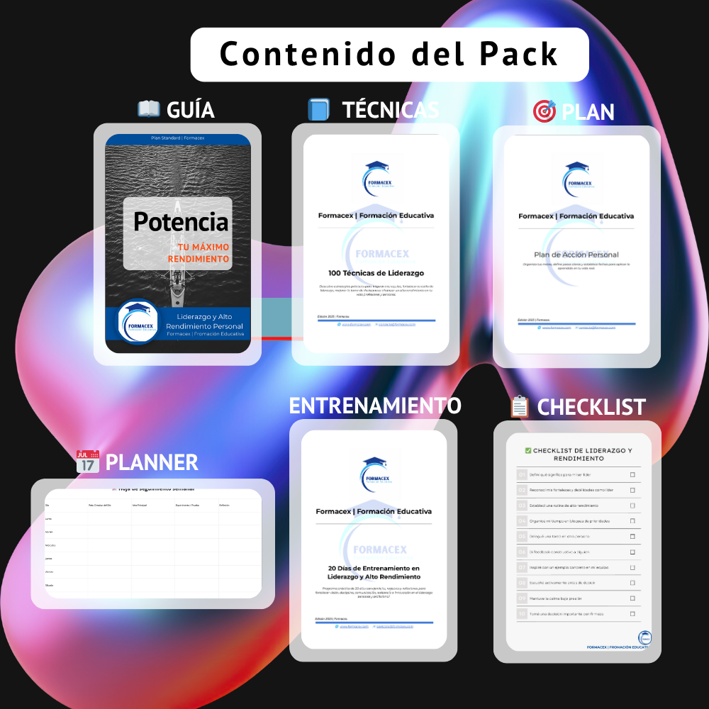 Curso Online de Liderazgo y Alto Rendimiento Personal | Técnicas, Hábitos, Productividad y Desarrollo Profesional