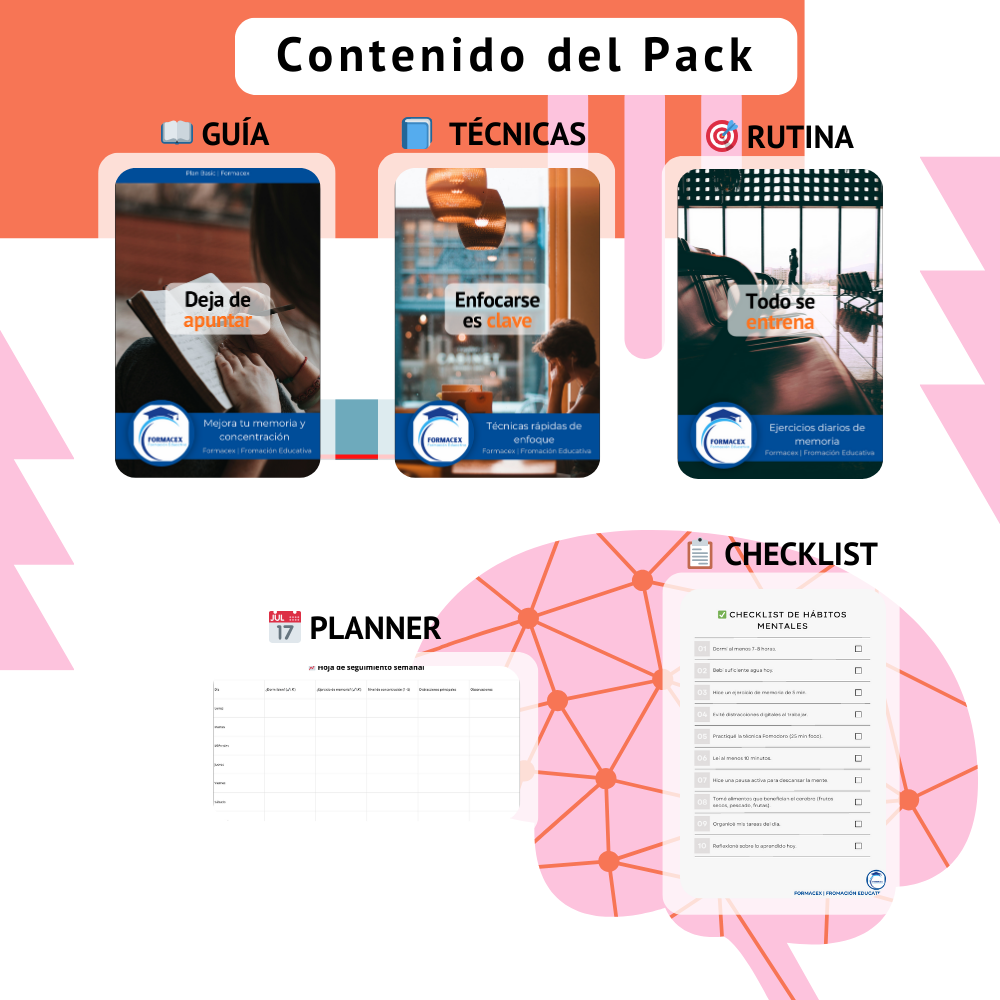 Mejora tu memoria y concentración | Curso Online de Entrenamiento Mental