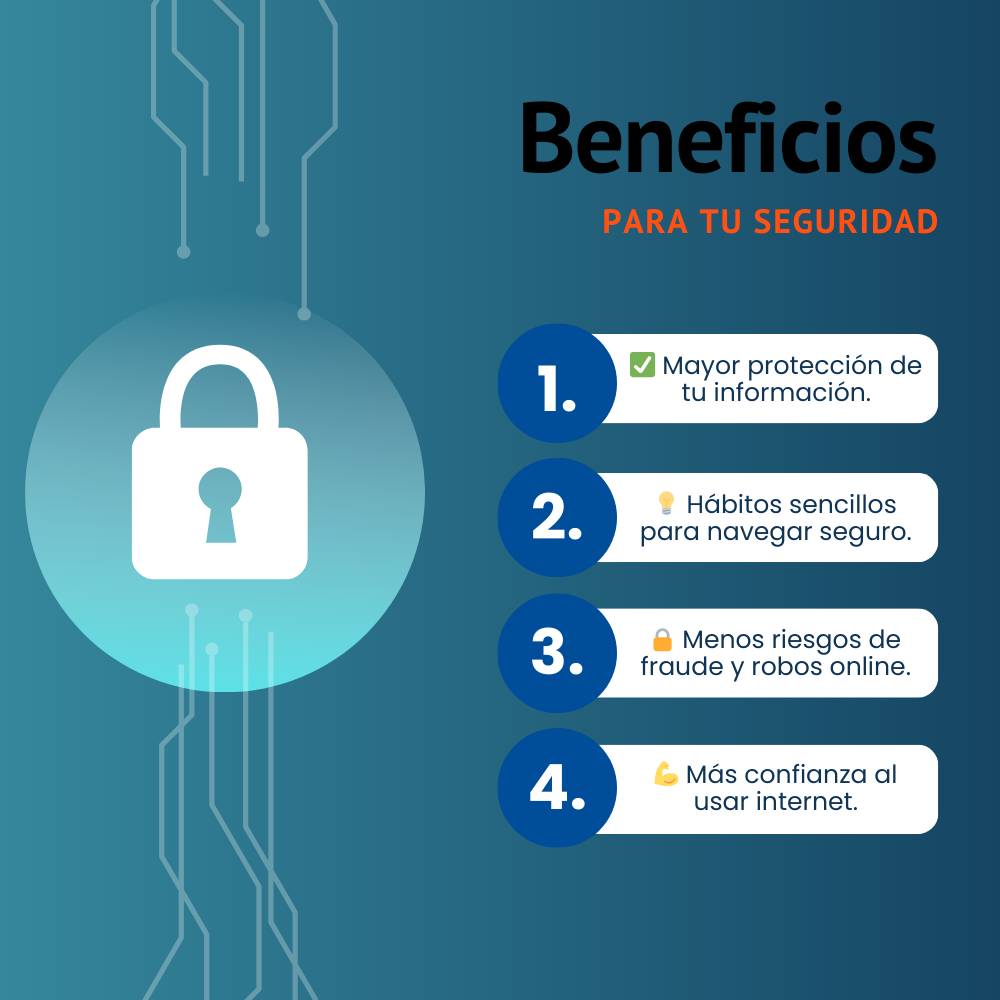 Protege tus Datos Personales Online | Seguridad Digital Fácil y Efectiva